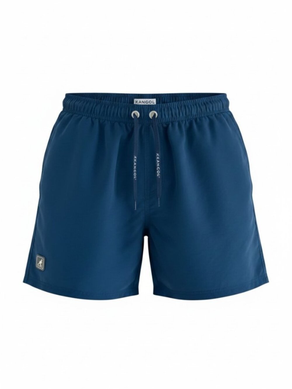 KANGOL Blue Swim Shorts Quick Dry Elastic Waist Beach summer size L